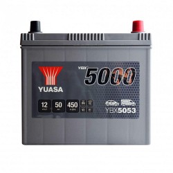 Аккумулятор Yuasa YBX 5000 50Ah JR+ 450A